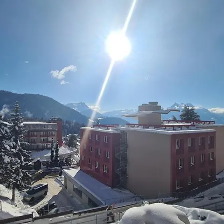 Bright & Cosy Studio In The Heart Of Leysin